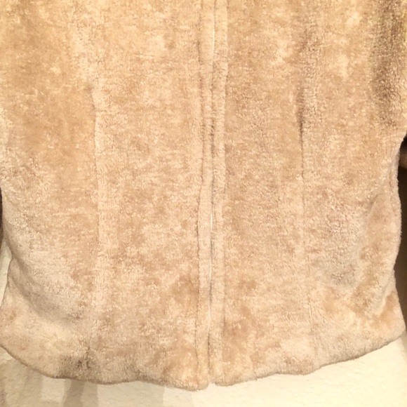 JACKET COAT SWEATER SHACKET SHERPA CREAM SOFT FLEECE LINED NEW ZIP UP M - Picture 6 of 8